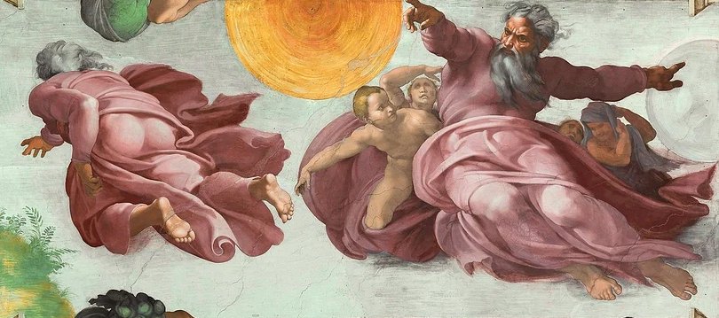 A painting of a group of men